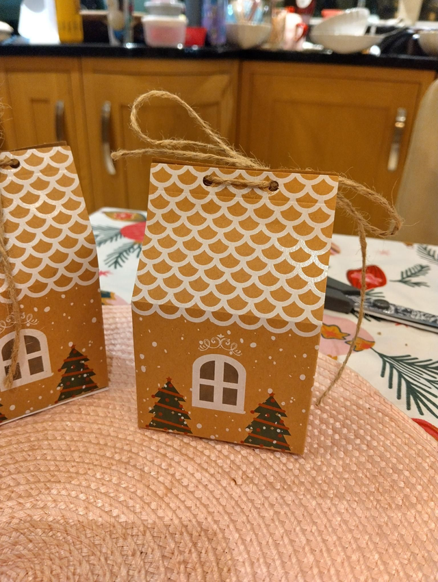 Vegan fizzy mix Christmas house's 