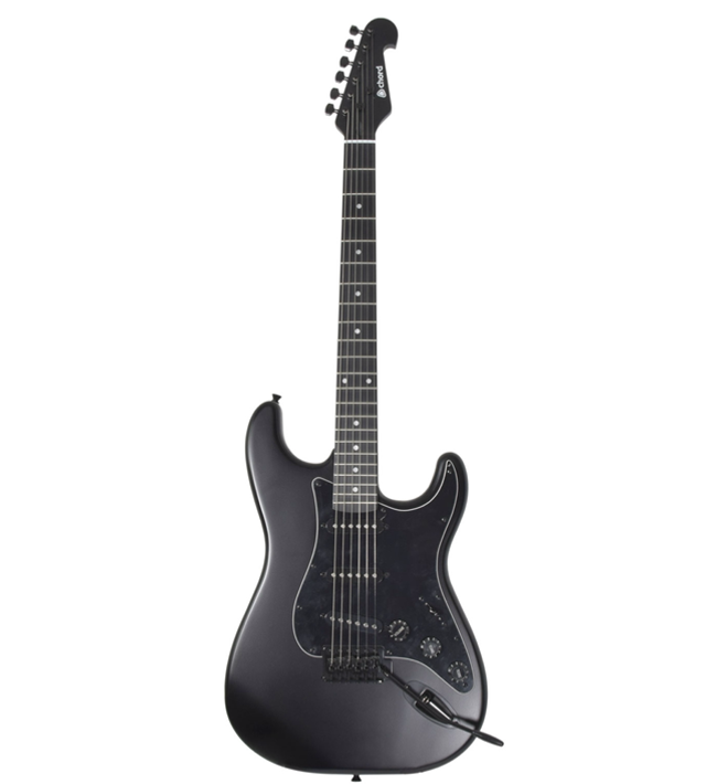 Chord CAL63 Electric Guitar All matte black