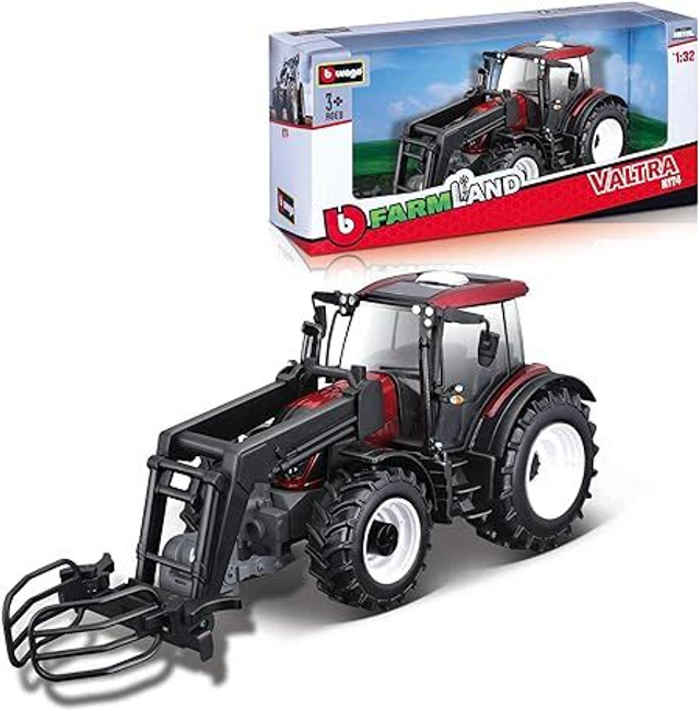 Tracteur Valtra N174 avec chargeur frontal et châssis échelle 1:32 Numéro d'article : 18-44082