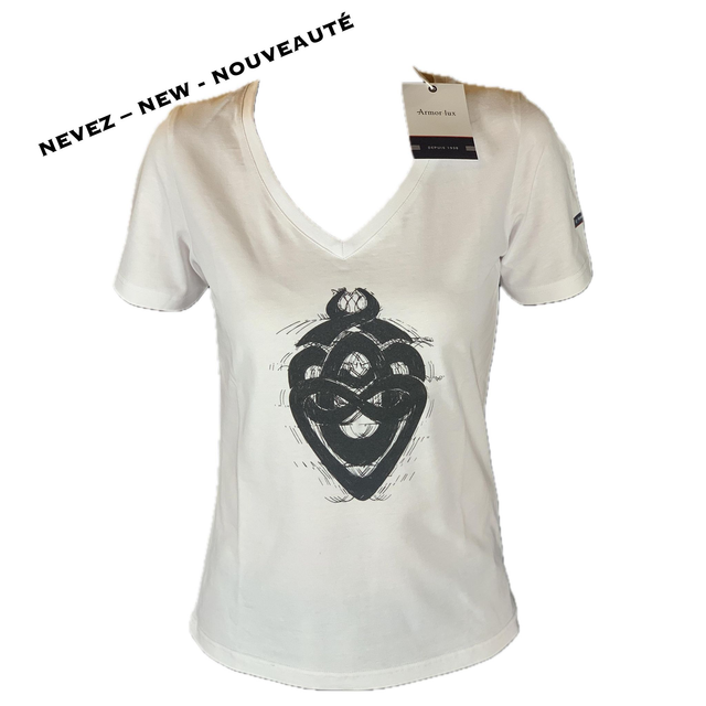 T-shirt Femme Blanc