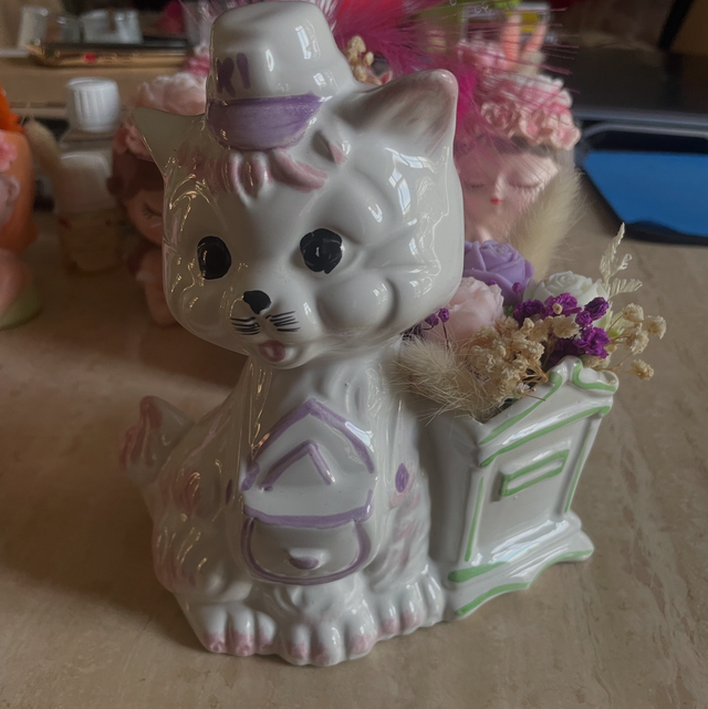 Chat parfumé citronnelle 