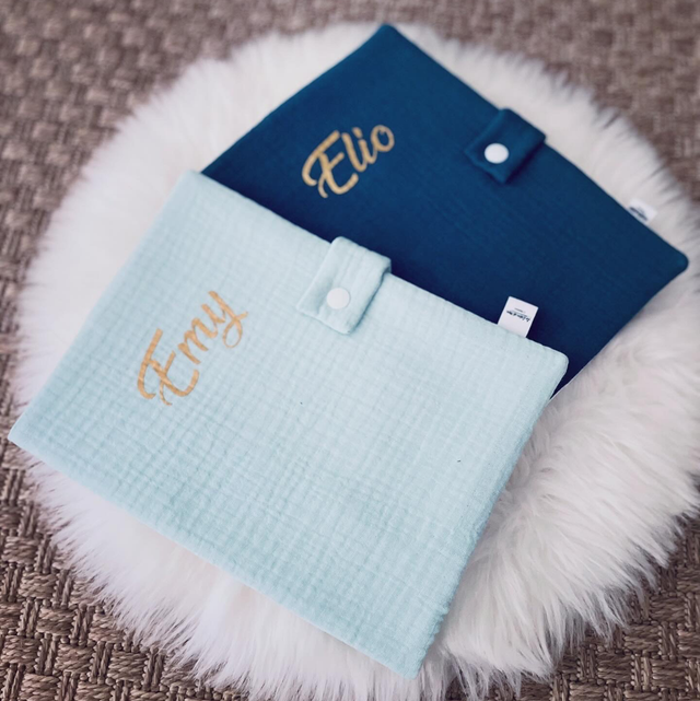 Protège carnet de santé uni prénom