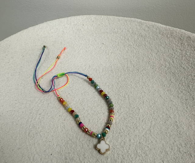 BRACELET CHEVILLE FLOR 