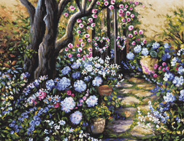 Wonderland Garden by Letistitch 