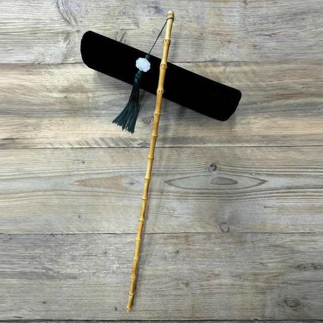 Cane van knokkelbamboe. 60 cm x 12mm