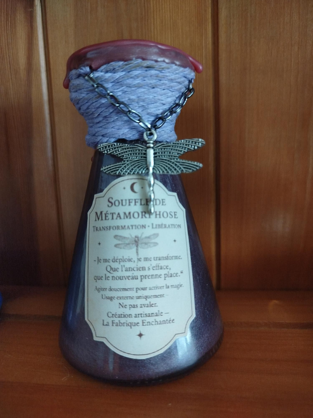 Bouteille magique – Souffle de Métamorphose
