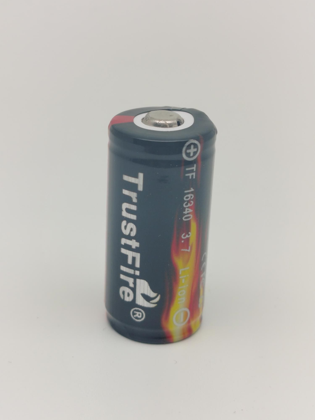 Acumulador litio Trustfire 16340 3,7V 880mAh