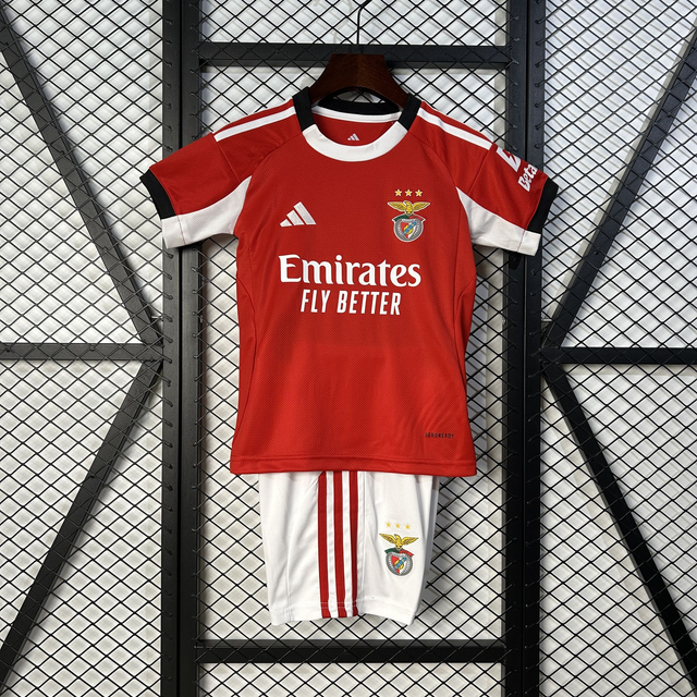 Conjunto camiseta + pantalón NIÑOS 1ª Benfica- 25-26