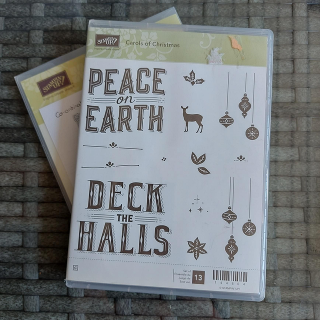 Carols of Christmas stamp &amp; die bundle