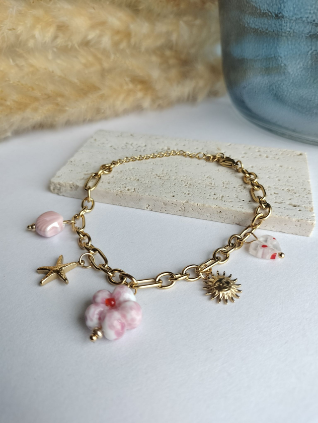 Bracelet breloques Néréa