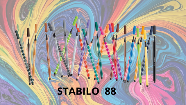STABILO Point 88 säljes styckvis. pennor flera färger. ( beställningsvara )