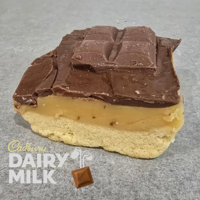 Millionaires Shortbread Slice - Dairy Milk