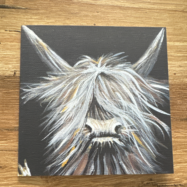 Highland Cow Greeting Card