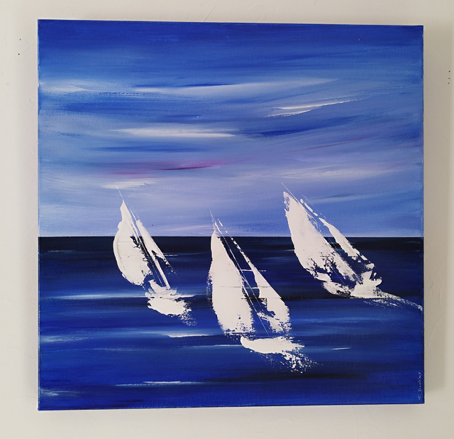 Art contemporain - tableau abstrait coloré œuvre d'art originale signée