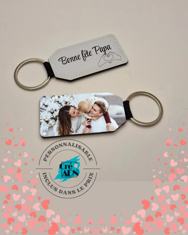 Porte-clés similicuir 