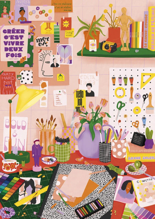 Vilt on your hands 500 stukjes - Jour Ferie