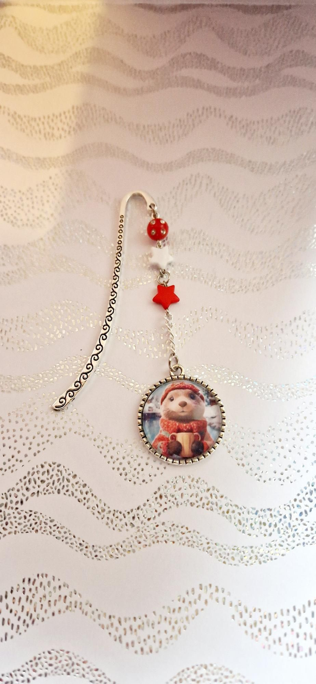 Marque page Marmotte 