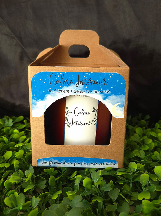 Bougie rituel &quot;calme intérieur&quot; 