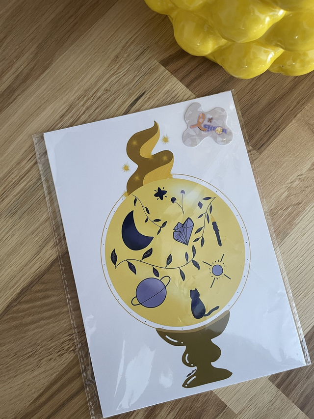 Tirage A5 - Boule magique