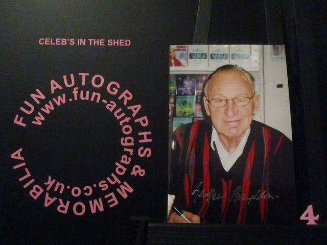 Geoffrey Bayldon Authentic Autographed 6x4 Our Facing Photograph (4)