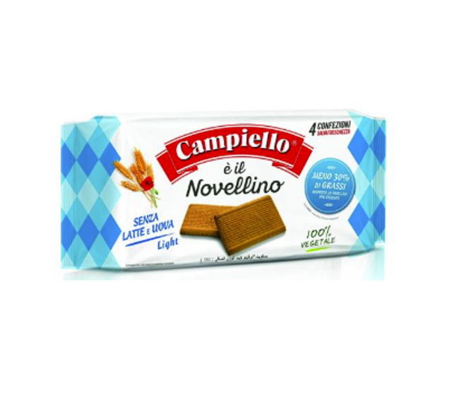 Campiello keksz - Tej és tojásmentes, light 350g