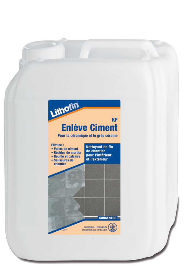 Lithofin KF Enlève ciment 5L 
