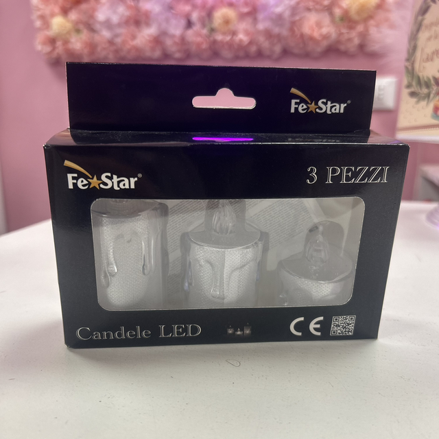 Set 3 candele per