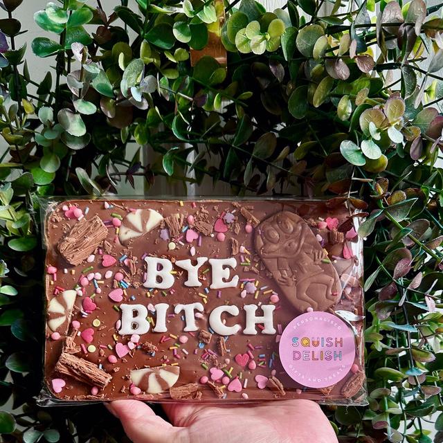 PERSONALISED 300g Chocolate Slab