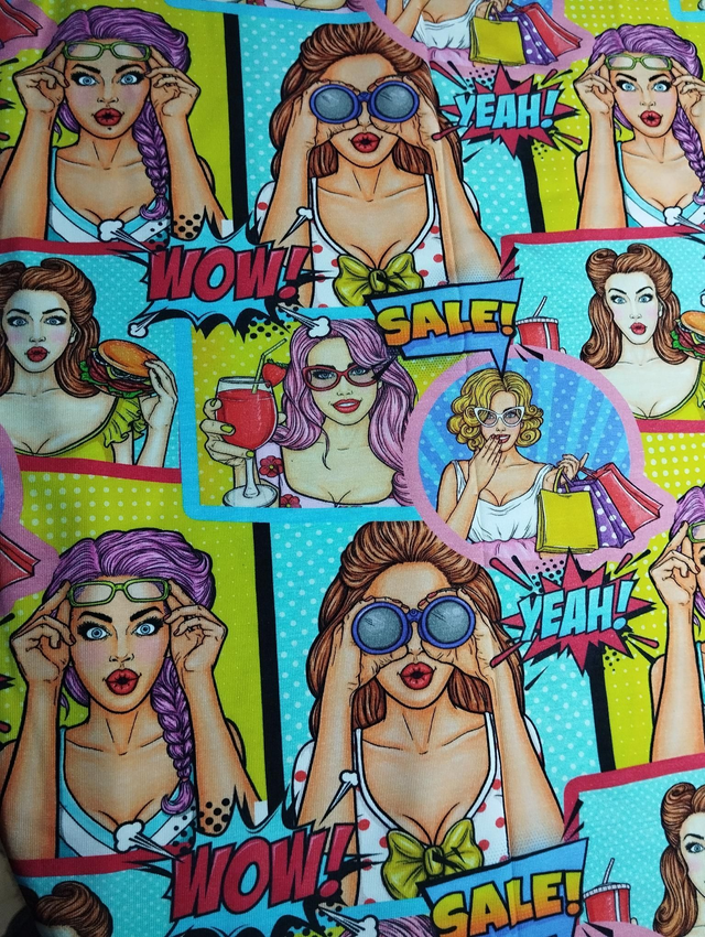 Tissu Pin-up pour COMMANDE 