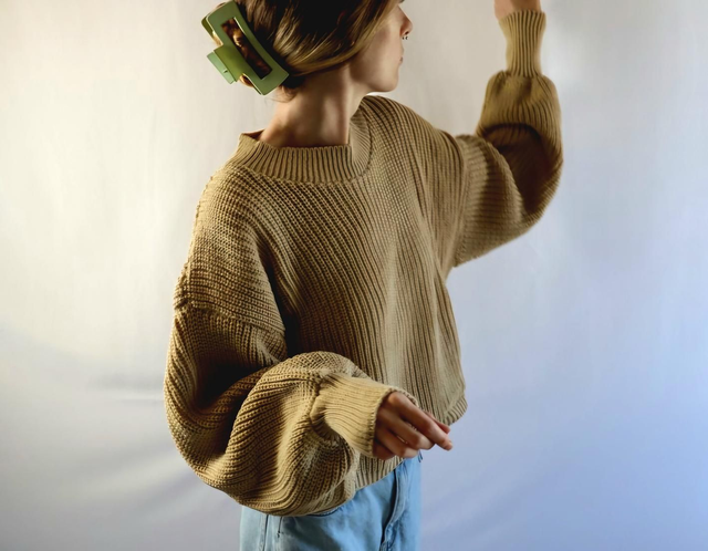 Knitted Crop Jumper