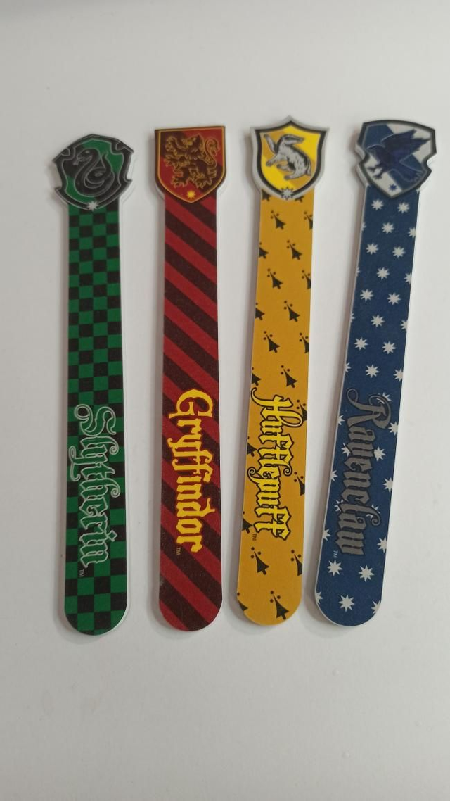 Lot de 4 grandes limes à ongles Harry Potter 