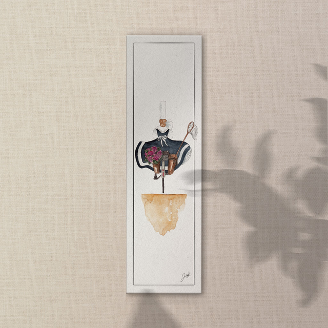 Marque-page - Bigoudène - La Bicyclette