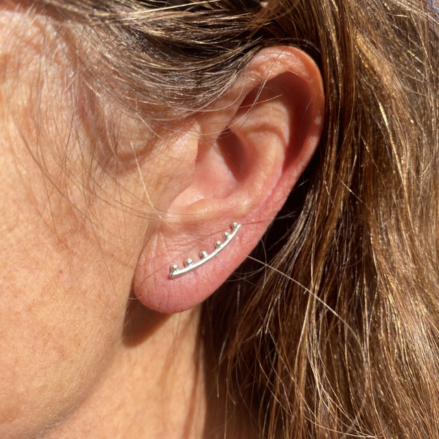 Bijou d’Oreille Filet et gouttes ordonnées