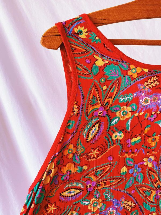 Debardeur Vintage Fluide - Made in Italie - S