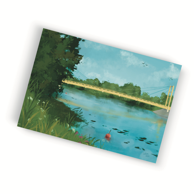 Älvsbackabron (A6 mini print)