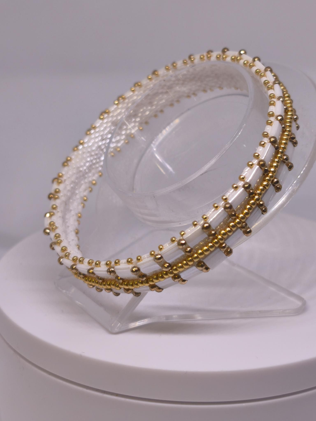 Bracelet bangle miyuki et tila