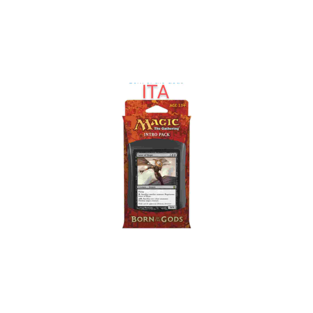 ITA Figli degli Dei 2014 "Principio di Morte" Intro Pack Deck Italiano  (2 Bustine) - Magic the Gathering   