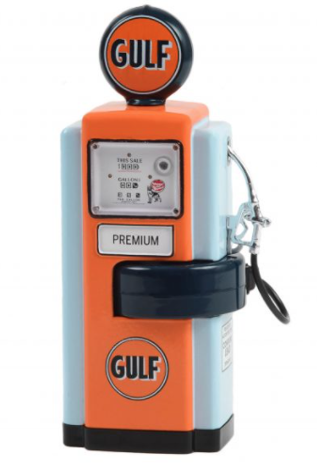 Gulf Tanksäule Gas Pump 1948 1:18 Greenlight