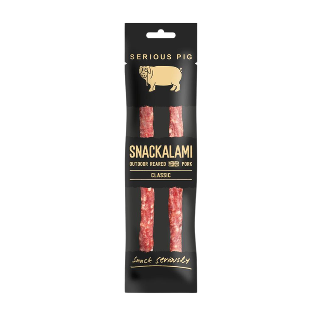 Classic Pork Serious Pig Snackalami (30g)
