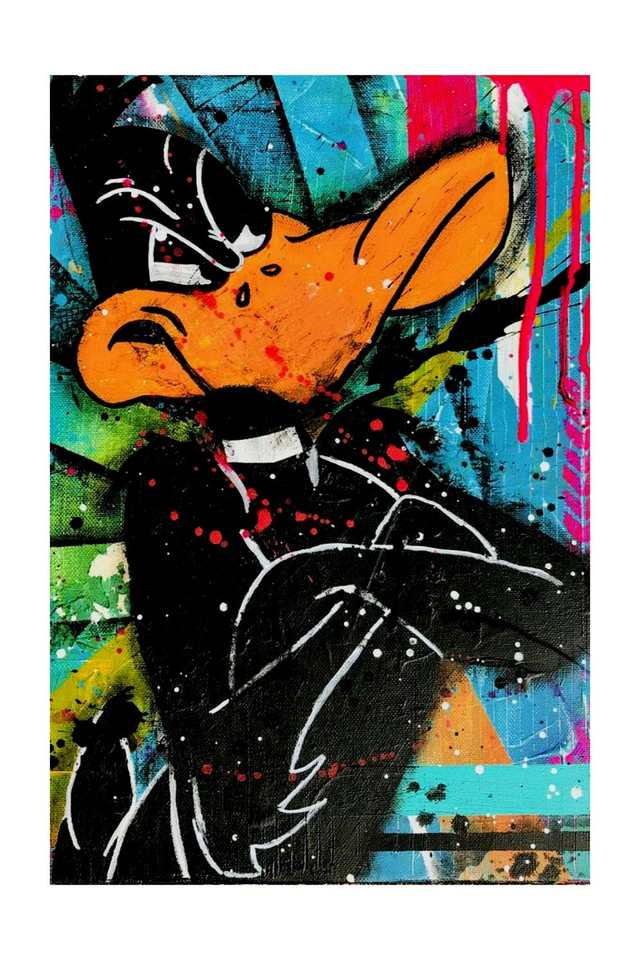 Daffy Duck Animals Art Print