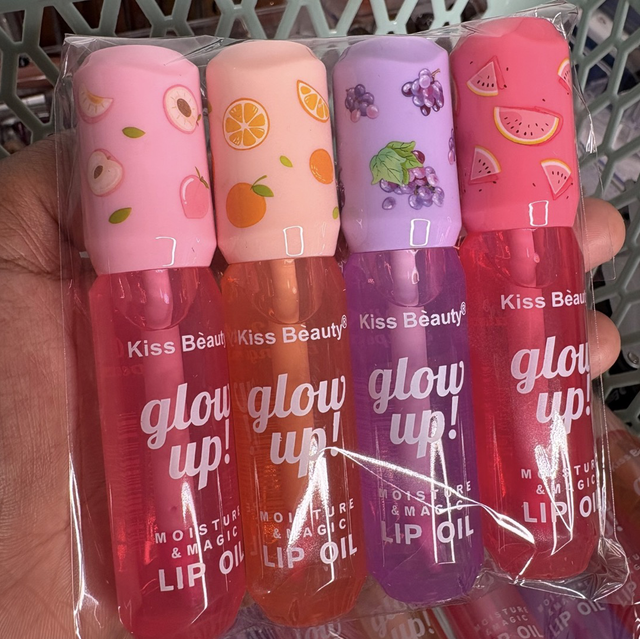 Lot de 4 gloss Lèvre rose 