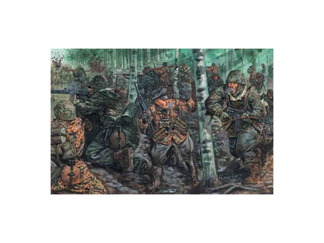 Troupes d&#039;élite Allemandes italeri 6068 1/72