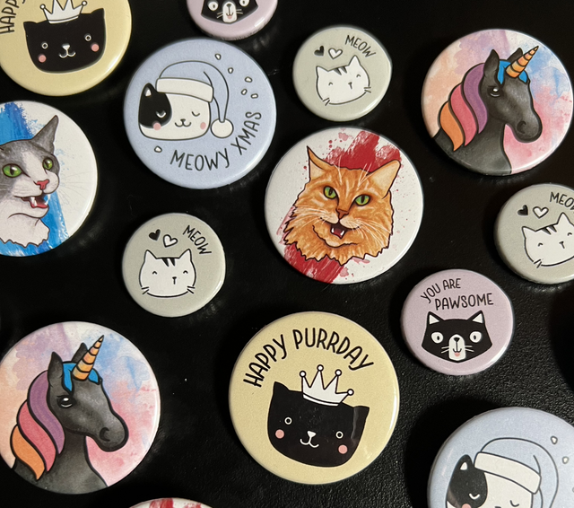 Badges Pick &amp; Mix | Cats