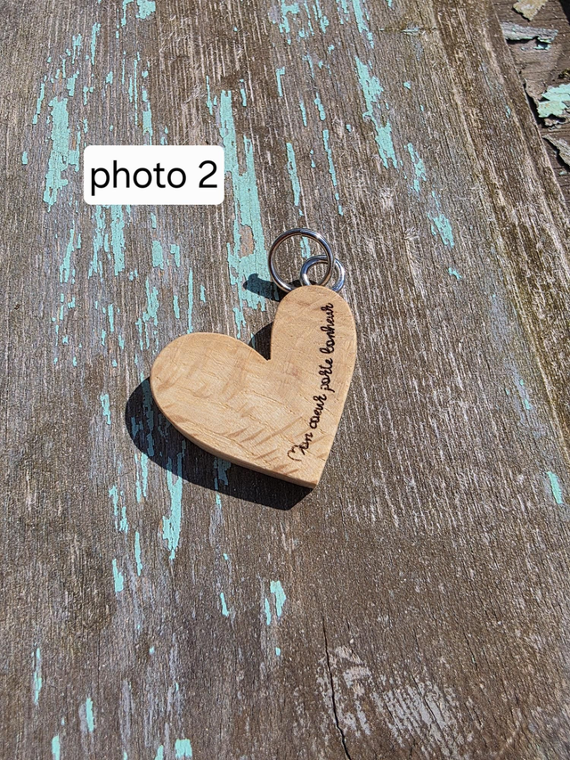 Pendentif Cœur porte-bonheur 