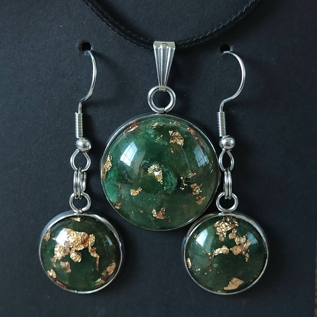 Parure aventurine