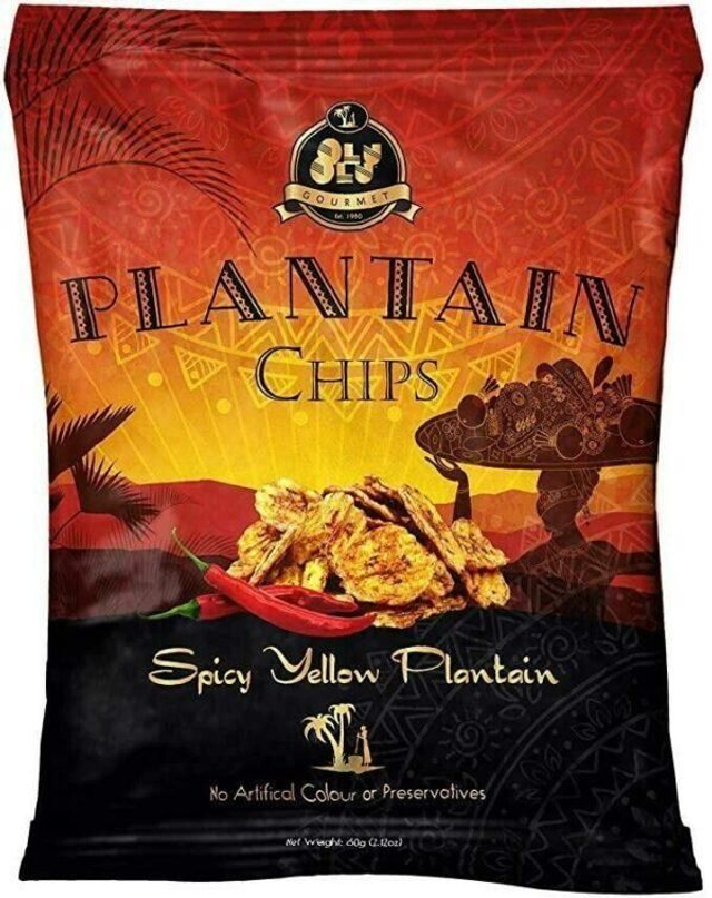 Olu Olu Plantain Chips Chilli 60g