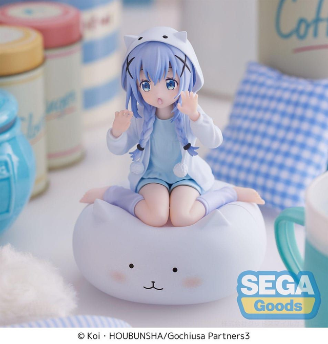 Is the Order A Rabbit: Chino (Rabbit House Tea Party Ver.) Luminasta Figure