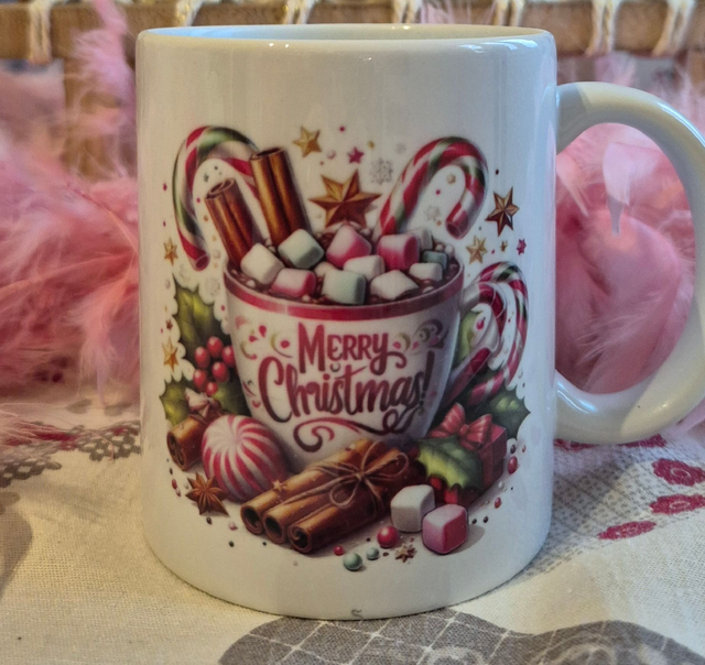 🎁 Tasse Douceurs de Noël 🍫