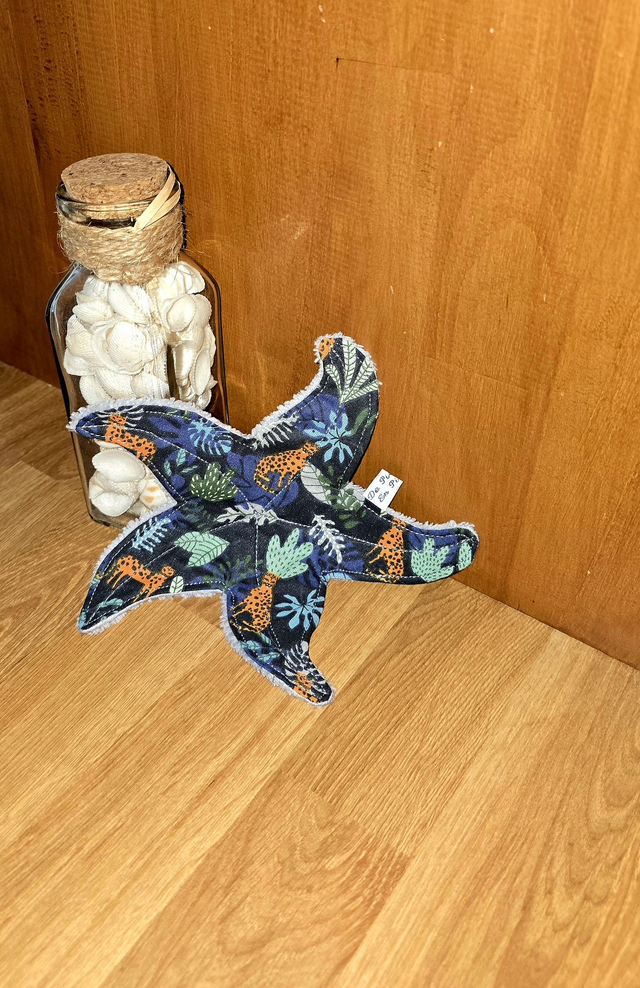 doudou plat étoile de mer 