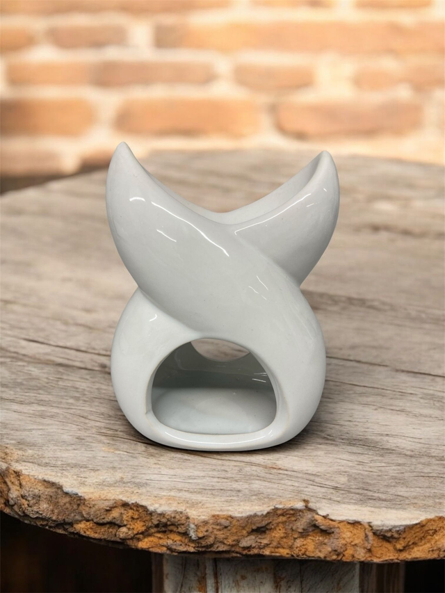 White Ceramic Burner 2